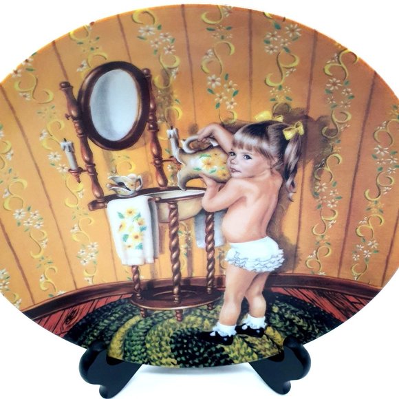 Yesterdays Series By Glenice "Amber" #1 RJ Ernst Enterprises Collector Plate - Picture 3 of 8